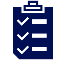 Syracuse University Barnes Center at The Arch Blue Checklist Icon