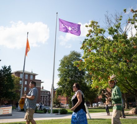 Syracuse University Barnes Center at The Arch Haundenosaunee Welcome Gathering