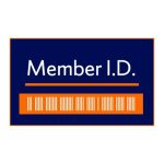 Syracuse University Barnes Center at The Arch Blue, White and Orange Member I.D. Icon