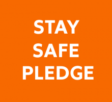 Stay Safe Pledge from Syracuse University