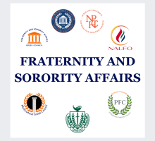 Fraternity and Sorority Affairs Council Logos