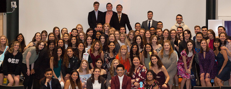 Phi Sigma Pi Gender Inclusive Fraternity Group Photo