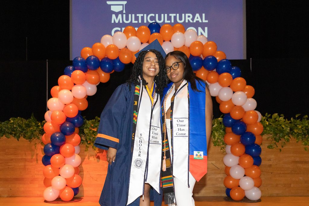 Students and their guests attend the Class of 2022 Multicultural Graduation Reception.