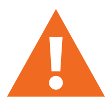alert symbol of exclamation point inside a triangle
