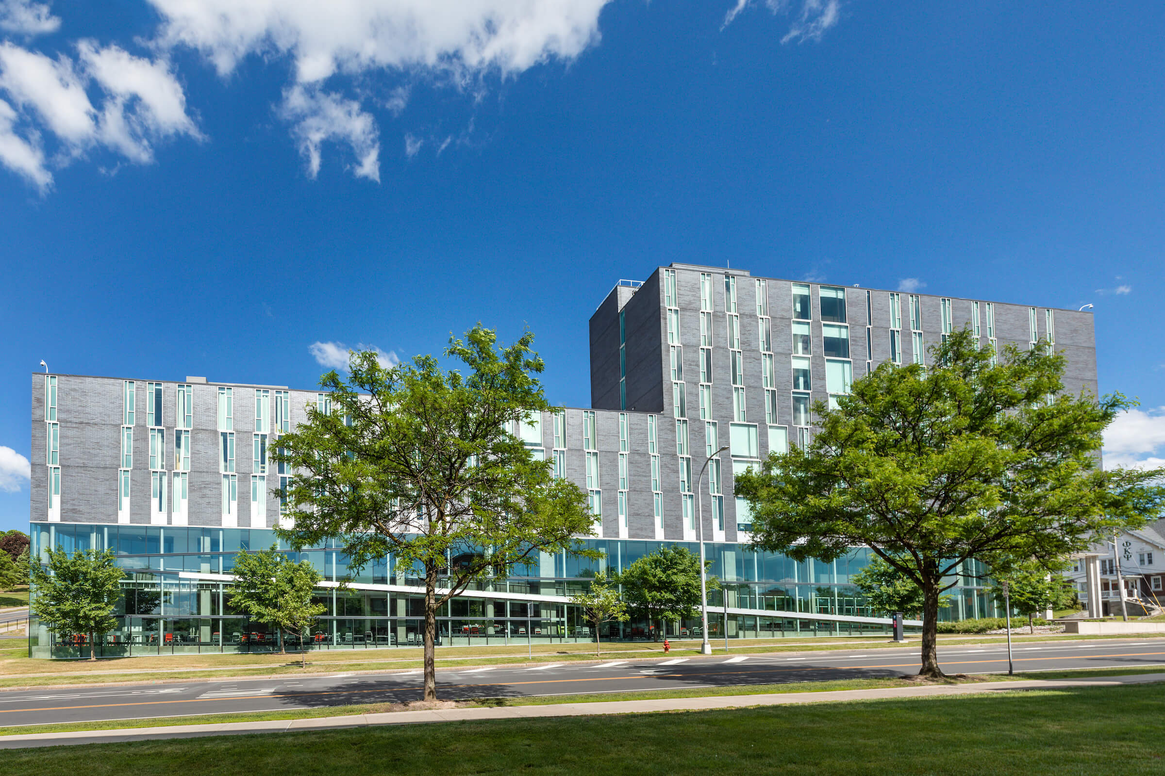Exterior of Ernie Davis Hall
