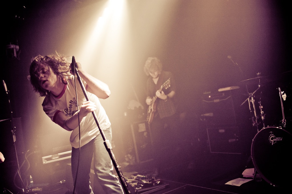 Cage the Elephant performing