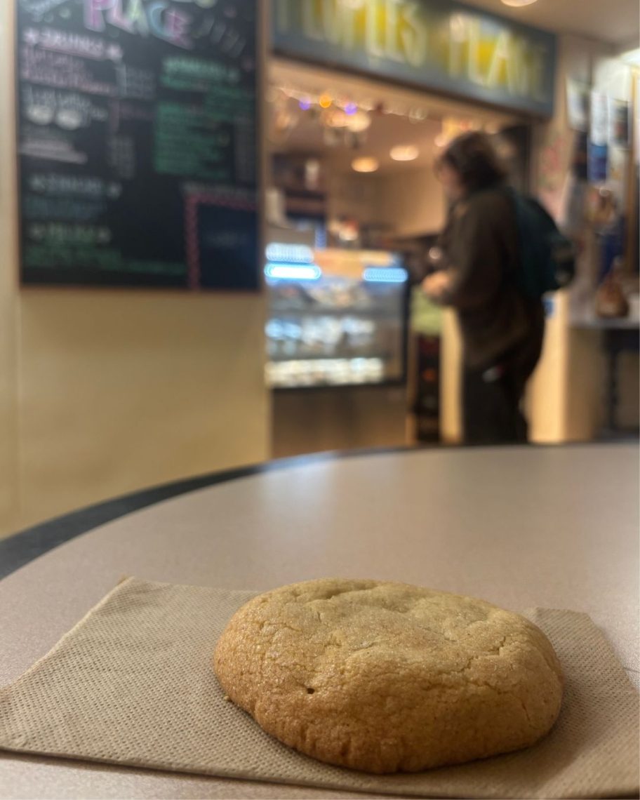 Snickerdoodle cookie from People's Place