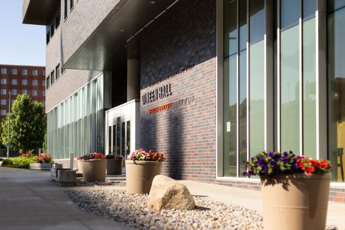 Photo of the College of Law building