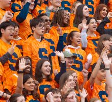 Group of Syracuse University Living Learning Communities Students