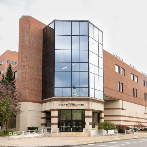 Exterior of the Marley Education Center.