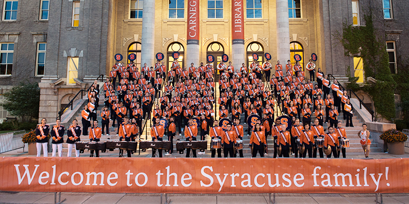 Welcome to the Syracuse Family Orange Celebration